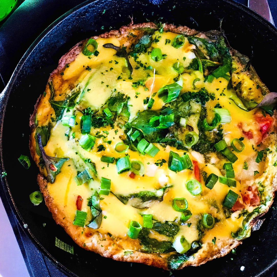 garden fresh frittata